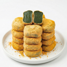 전라도청년 당일생산 쑥인절미 식사대용 간식 콩가루포함, 1개, 1kg