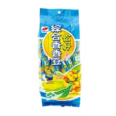 統紀食品綜合香香豆/香瓜子/恰好 (300g香香豆/220g香瓜子/330g恰好/220g香香豆) 泡茶首選, 1個, 綜合香香豆 300g