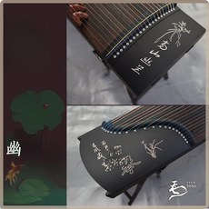 입문용 가야금 초보자 연주 국악 취미 전통 현악기, 1개, 163cm 고산 난초