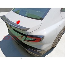 Subaru WRX 5代 4門 碳纖維 尾翼, 1個, 素材(未加工)