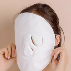 하임하이 3P 온냉 찜질용 두꺼운 피부 보습 마사지 얼굴 타월, 3개, 화이트