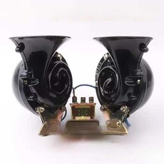 에어 혼 12v24v 트럭 자동차 슈퍼 크락션 경적 나팔, 해들리 투톤 에어혼 24v, 1개