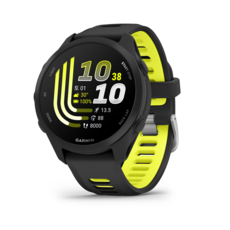 가민 포러너 170 러닝 GPS 스마트워치 블랙(블랙/앰프 엘로우 밴드) 43mm, 가민 포러너 170 러닝 GPS 스마트워치 블랙(블랙/