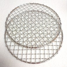 원형 지름 20cm 스텐 미니석쇠, 2개, 1SET