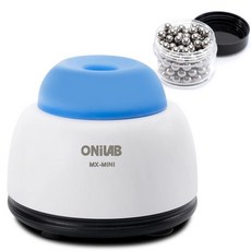 ONiLAB 미니 Vortex Mixer with Touch Function Lab Mixing Nail Polish Tattoo Ink Eyelash Adhesives a, 블루