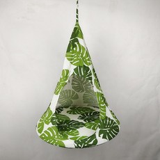 寵物用品源頭廠家批發 創意貓吊牀 寵物跨境 貓咪吊籃 可拆洗貓窩, 1個, 大綠葉S