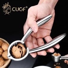 廚貴妃 CUGF 核桃夾子 堅果夾 核桃器 剝殼器 核桃鉗 開口器 瓜子夾 家用夾, 1個