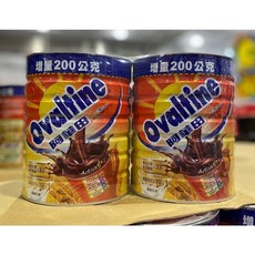 阿華田 巧克力麥芽營養麥芽飲品經典組 1350公克 X 2入, 1350g, 1個, 2個裝