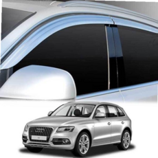 차 자외선막 썬 창문몰딩 크롬 바이저 차양막 차보