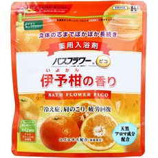 목욕 꽃 피코 약용 입욕제 이요 감의 향기 숟가락 포함 240g