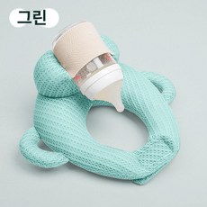 달과6펜스 수유 베개 다기능 보조기 수유병 고정 거치대, 25x20x3cm