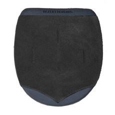 KR 스트라이크포스 및 해머 블랙 가죽 힐 #7- 오른쪽 또는 왼쪽 신발 (Size-Medium Color-Black)