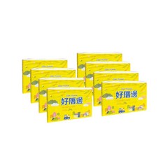 好厝邊抽取衛生紙100抽(箱購)1箱8串, 112個, 100張