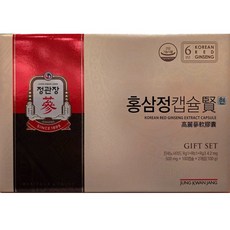 정관장 홍삼정 캡슐 현 100캡슐 X 2개입, 200정, 1개
