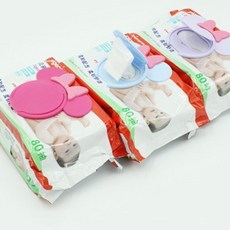 중국OEM 미키마우스 물티슈캡 물티슈워머 탈부착 뚜껑 캡, 2-티슈캡-리본블루, 1개