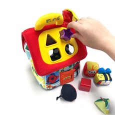 소근육발달 도형맞추기 에듀블럭 두뇌회전발달완구 신생아 유아 놀이큐브, 1개