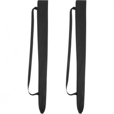 우산 꽂이 스탠드 알리피스 숄더백: 2개의 긴 손잡이 방수 캐리어 - 젖은 보관 비 오는 날 출퇴근을 위한 80cm 물 흡수 보호 슬리브