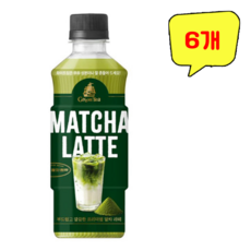 칠성)실론티말차라떼340ml, 6개, 340ml