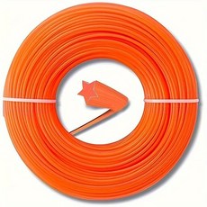 T TOVIA 15m2.0mm2.4mm2.7mm3mm 잔디 깎기 나일론 잔디 트리머 로프 브러시 커터 스트리머 라인 깎기 와이어 잔디 깎는 기계 액세서리