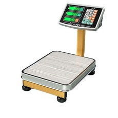 택배 저울 농업용 전자 농산물 계량 수산물 운송 물류 측정기 계근대, B. 60kg 대화면 레드