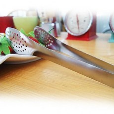 다용도 스텐 에센셜 집게 중 1P 뷔페 빵집 주방 식당 브런치, 1개, 단일상품1