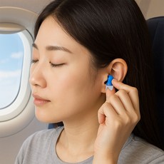 잇템잡화점 비행기 기압조절 귀마개 M1쌍+S1쌍, 1세트