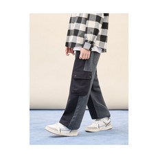 빈폴 키즈 빈폴 BEANPOLE KIDS 믹스 저지 팬츠 블랙 (BI5921U015)