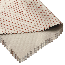 렌즈소녀 프리미엄 미끄럼방지 대형 안경닦이 5장 25x30cm, 브라운(+레드 도트)