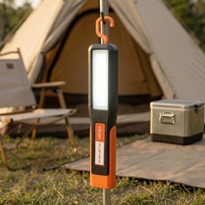 LED 다목적 작업등 후크 충전식 5핀 휴대용손전등 손전등후레쉬 랜턴 손전등용품 비상용손전등 캠핑손전등, 1개