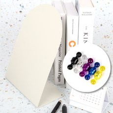 자석 메모 보드 화이트 알림판 메모홀더 노트판