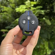 스마트 포투 스프라이트 시티 쿠페 카브리오 포포 크로스 로드스터 키 폴딩 케이스, 1개, 12. C Blueline 3BTN 1pc