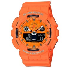 카시오 지샥 G-SHOCK 록 뮤직 콘셉트 스페셜 컬러 시리즈 시계 GA-100RS-4A 675607