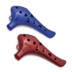 세계로본 오카리나 솔리스트 플라스틱 소프라노 C, 레드블랙, 1개