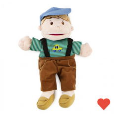 봉제인형 말하는 손 인형 소년