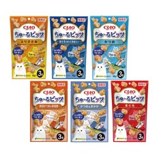 【CIAO】啾嚕迷你夾心捲 (12gx3包) 多種口味貓咪零食, 雞肉口味