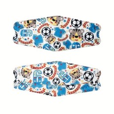 穎舖 台灣現貨免運 兒童口罩 兒童立體口罩 KF94 韓版 幼童口罩 kn94魚口 兒童3D立體口罩 四層熔噴布動物汽車, F94足球0-3歲(10片裝), 1個