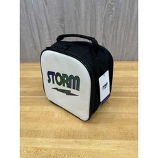 Storm 2 1 外掛單球袋 保齡球袋, 白黑, 1個