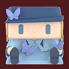 POP MART X JACKSON WANG 매직맨 시리즈 블라인드 박스 랜덤 데스크탑 장식 귀여운 모델 선물 소녀 장난감, Fleur Delacour