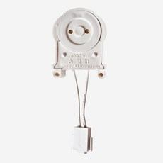 대우 FL 직관램프용 형광등소켓 스프링소켓, 1개