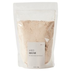 수랏간 태우지 않고 볶은 귀리 가루, 1개, 500g