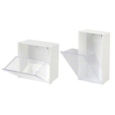 이노마타 마그넷 스윙 케이스소형 자석 벽부착 투명케이스 소형케이스 사무용품정리함, 소형