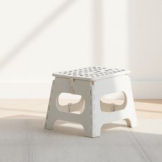 간이의자 폴딩체어 접이식의자 보조의자 스툴 휴대용의자 캠핑의자, 1개, 01 소사이즈 white