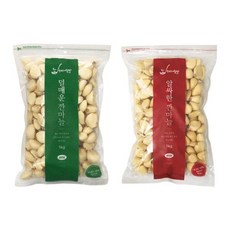 eTV GAP인증 국내산 덜매운 대서 깐마늘 1kg (소), 1