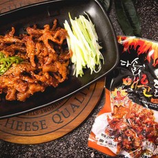 다솔푸드 직화구이 불향 매운닭발 순한맛 200g 3팩 + 1팩, 4개