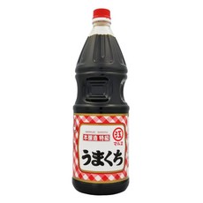 마루에 규슈 단맛 특급 우마구치 일본 양조 간장, 1개, 1.8L