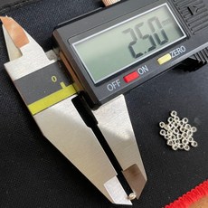 실버 누름볼 2.5mm 재료 공예품