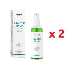 GEHWOL 게볼 허브 스프레이 150ml 2개, 1개입