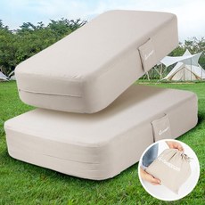 에어매트커버 싱글 더블 캠핑패드 자충매트리스 베드, 더블커버