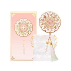 고궁궐 십이화신 접이식 거울 휴대거울 신혼 생일 선물 노리개 코스프레 무대의상 손거울 여신 왕홍체험 가방, 접이식 손거울