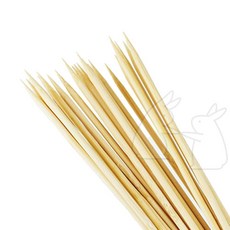 썬코 소세지 닭꼬치 캠핑 탕후루 꼬치 마시멜로우 대나무 꼬지, 100P, 1개